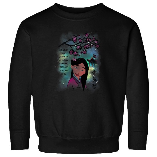 Disney Mulan Water Color Graphic Sweatshirts