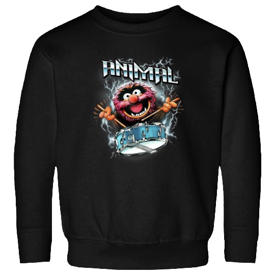 Disney The Muppets Animal Electrifying Epic Drumroll Sweatshirts