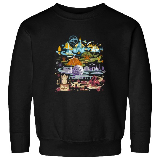 Vintage Disney Epcot Sweatshirts, Epcot 1982 Sweatshirts