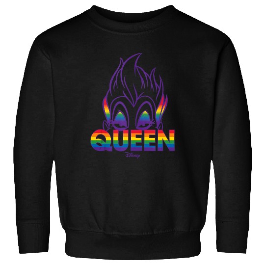 Disney Villains Ursula Queen Pride Rainbow Sweatshirts