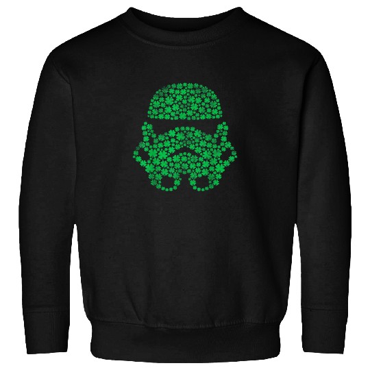 Stormtrooper Clovers St. Patrick's Day Disney+ T-Shirt Sweatshirts