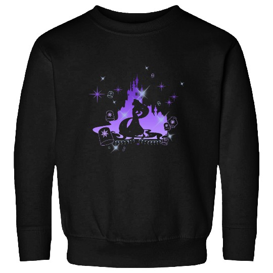 Disney Tangled Rapunzel Silhouette Portrait Graphic Sweatshirts