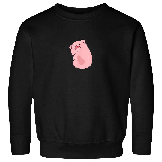 Disney Channel Gravity Falls Waddles the Pig T-Shirt Sweatshirts