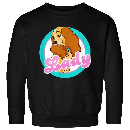 Disneyss Lady Faces Lady And The Tramp Sweatshirts