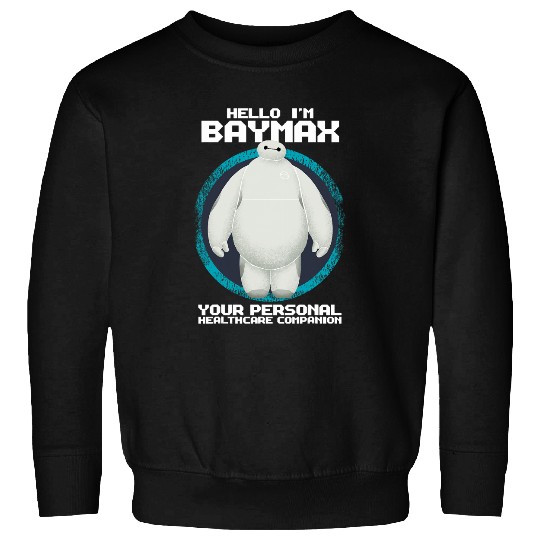 Disney Big Hero 6 Hello Im Baymax Graphic Sweatshirts
