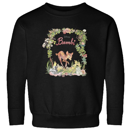 Disney Bambi Floral Portrait Sweatshirts