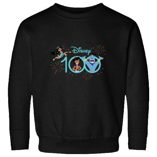 Disney 100 Anniversary Aladdin Jasmine Genie D100 Sweatshirts