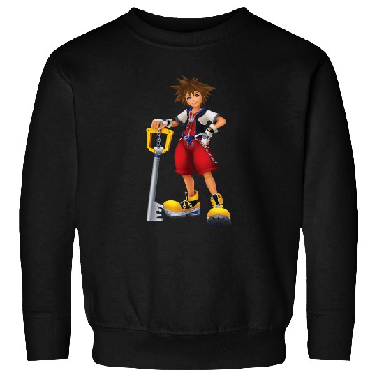 Disney Kingdom Hearts Sora Key Blade Sweatshirts