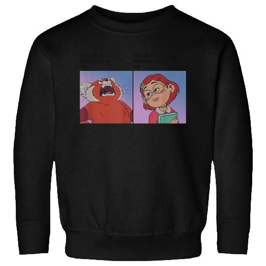 Disneyss Pixars Turning Red Mei Meme Handle Me Sweatshirts