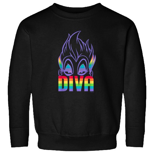 Disneyss Villains Ursula Diva Pride Sweatshirts