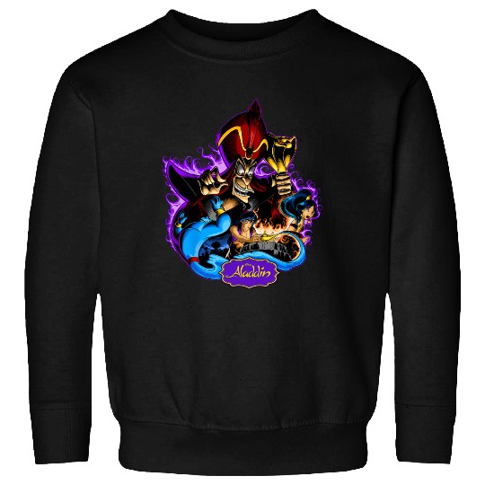 Disney Aladdin Jafar Genie Jasmine Art Graphic Sweatshirts