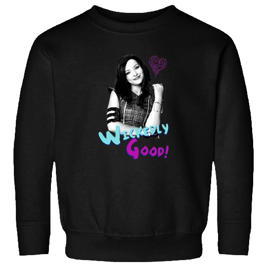 Disney Descendants Mal Smirk Wickedly Good Sweatshirts