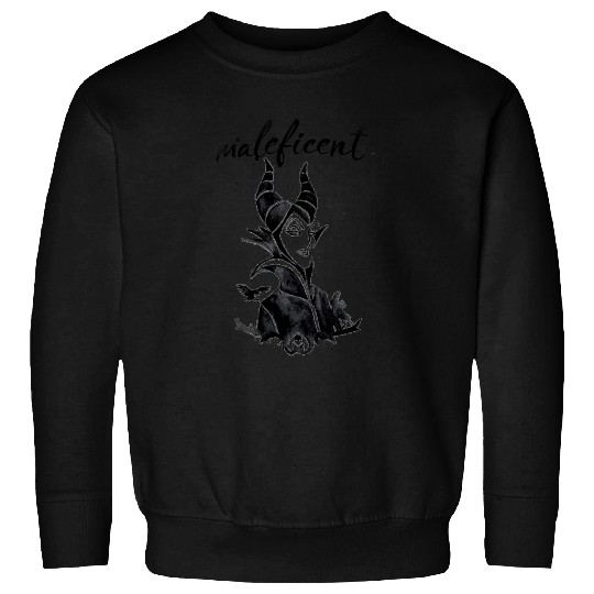 Disney Sleeping Beauty Maleficent Painted Graphic Sweatshirts