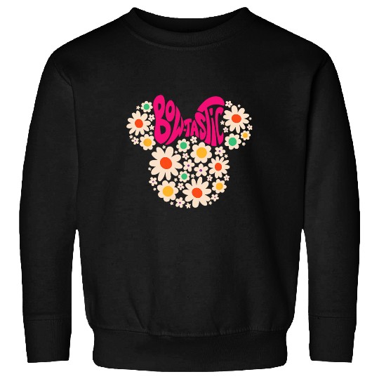 Disney Minnie Mouse Bow-Tastic  Daisy Floral Sweatshirts