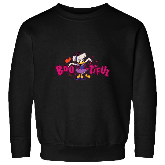Disney Daisy Duck in Costume BOO-tiful Spooky Cute Halloween Sweatshirts