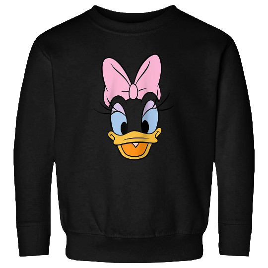 Disneyss Daisy Duck Big Faces Sweatshirts