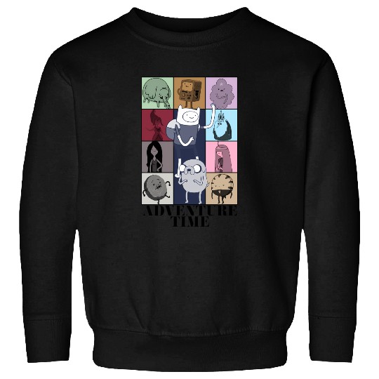 Adventure Time Eras Tour Poster (Black Print) 3074 Sweatshirts