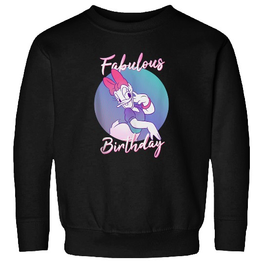 Disneyss Daisy Duck Fabulous Birthday Sweatshirts