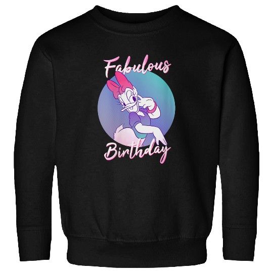 Disneyss Daisy Duck Fabulous Birthday Sweatshirts