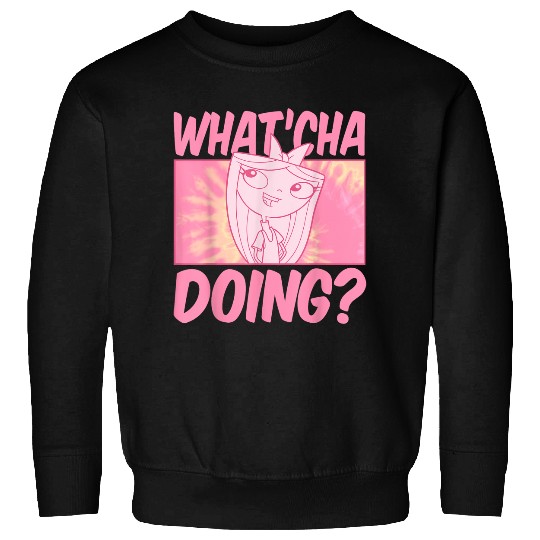 Disneyss Phineas And Ferb Whatcha Doing Sweatshirts