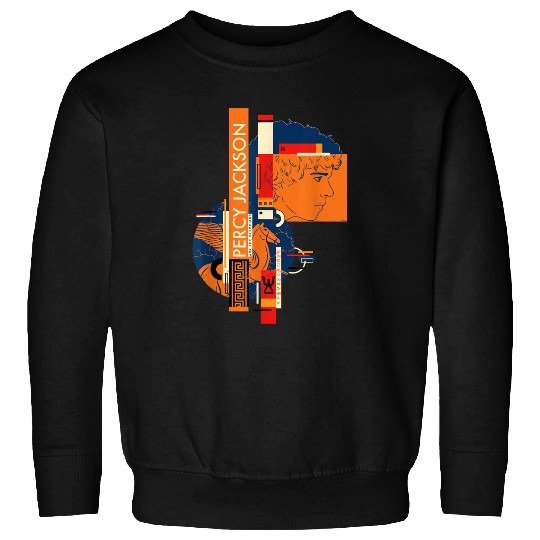 Disneyss Percy Jackson And Pegasus Greek Vase Style Sweatshirts