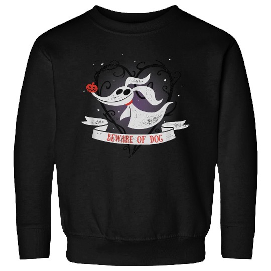 Disneyss The Nightmare Before Christmas Zero Beware Of Dog Sweatshirts