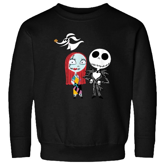Disneyss Nightmare Before Christmas Jack And Sally Sweatshirts