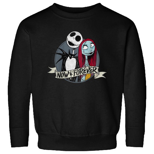 Disneyss Nightmare Jack Sally Now And Forever Sweatshirts