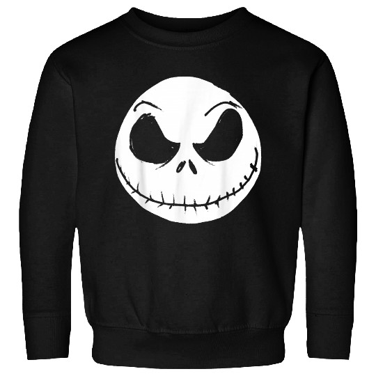Disneyss The Nightmare Before Christmas Jack Skellington Faces Sweatshirts