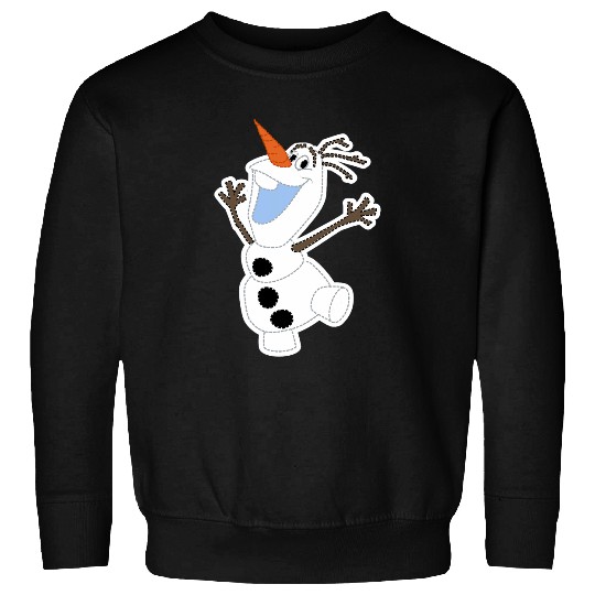 disney frozenss Olaf Dancing Portrait Sweatshirts