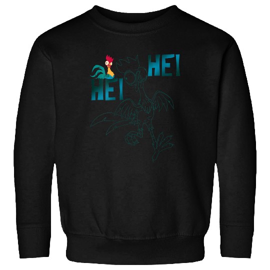 Disneyss Moana Hei Hei Outline Sweatshirts