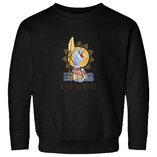 Disney Olaf Presents Moana Costume Sketch Sweatshirts