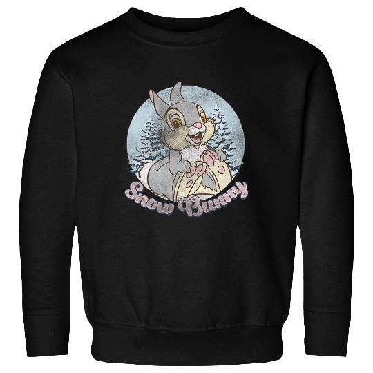 Disney Bambi Thumper Christmas Snow Bunny Sweatshirts