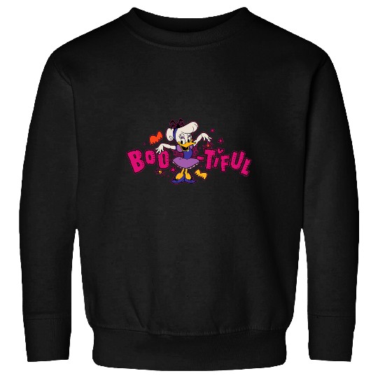 Disney Daisy Duck in Costume BOO-tiful Spooky Cute Halloween Sweatshirts