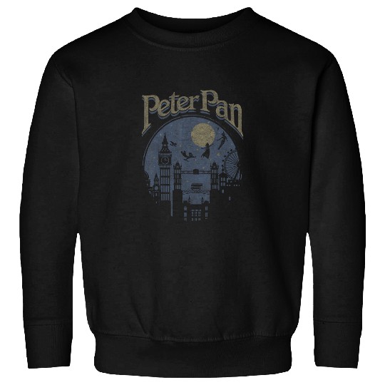 Disney Peter Pan Group Shot London Night Silhoue Sweatshirts