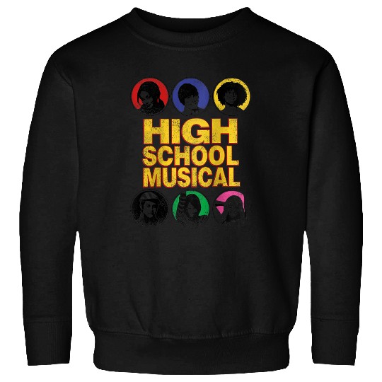 Disneyss High School Musical The Series Og Cast Distressed Sweatshirts