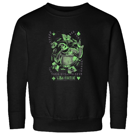 Disneyss The Nightmare Before Christmas Oogie Boogie Card Premium Sweatshirts