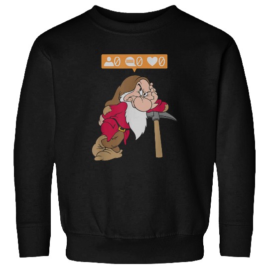 Disneyss Snow White The Seven Dwarfs Grumpy Doesn't Like Sweatshirts