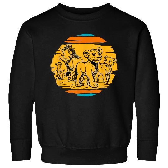 Disneyss Lion King Live Action Simba Nala Timon Pumbaa Sweatshirts