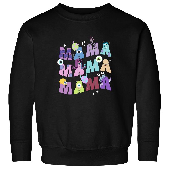 Retro Monster Inc Mama  Sweatshirts, Disney Mother's Day Sweatshirts