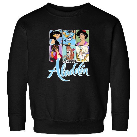 Disney Aladdin Characters Group Sweatshirts