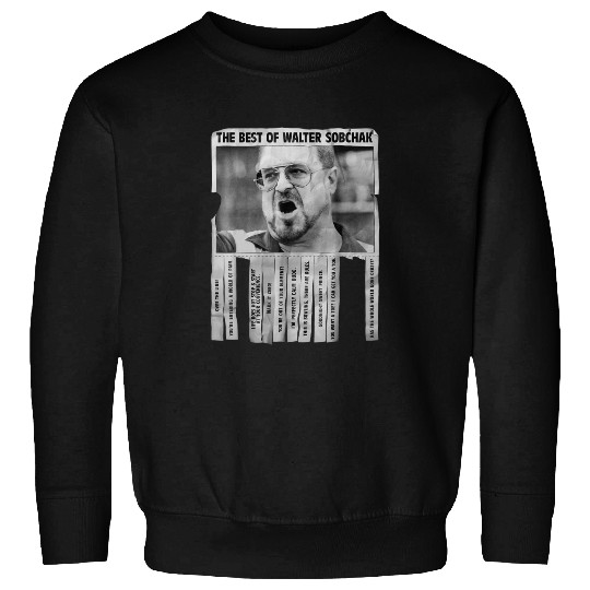 The Big Lebowski Walter Best Of Quotes Flyer Sweatshirt