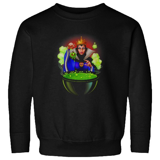 Disneyss Villains Evil Queen Cauldron Bubble Portrait Sweatshirts