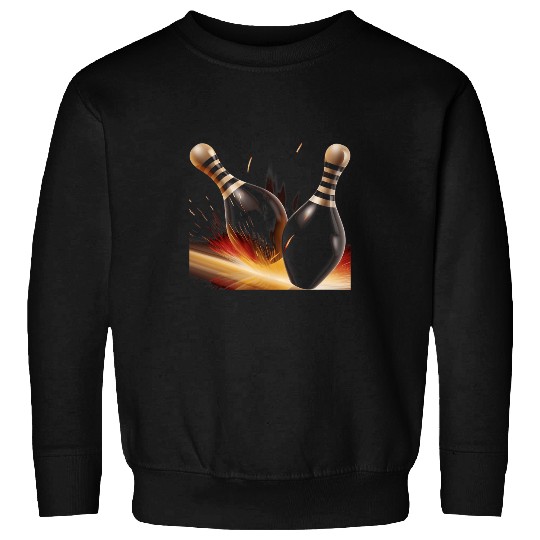 Bowling Gift Split Happens Funny Bowling Team Bowler Graphic Tees Sweatshirts