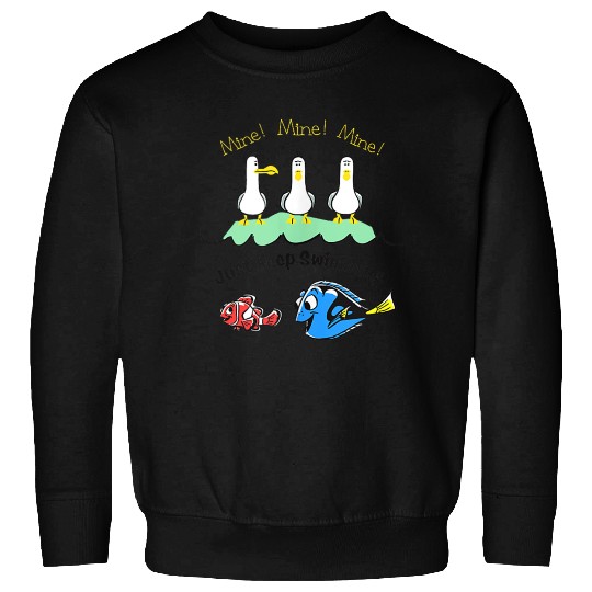 Disneyss Pixars Finding Nemo Dory Seagulls Just Keep Swimming Sweatshirts