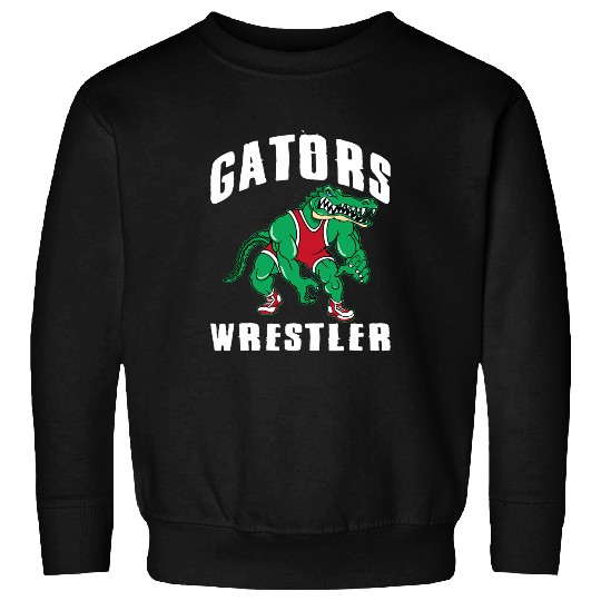 Alligator Animals Gators Wrestler Gator Wrestling Alligator Wrestler Crocodile Sweatshirts