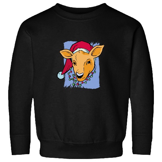 Deers Newyear deer lights Sweatshirts