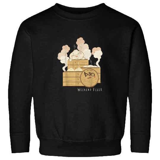 Disney Pixar Bao Weekend Feels  Dumpling Print Sweatshirts