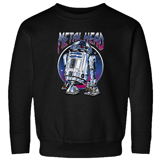 R2D2 Metal Head Disney+ T-Shirt Sweatshirts