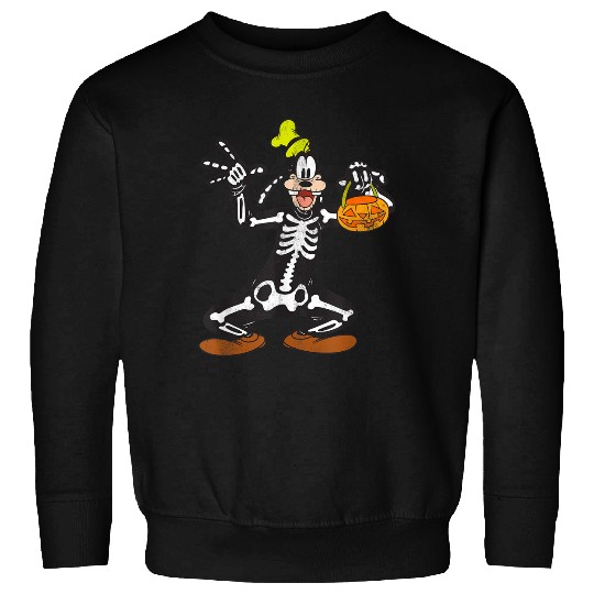 Disney Goofy Skeleton Halloween Sweatshirts
